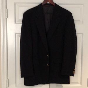 Navy blue sport coat